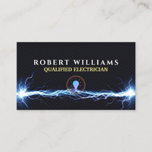 Residential  Professional Electrician with Sperk Business Card