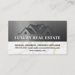 Residential Properties Real Estate Business Card