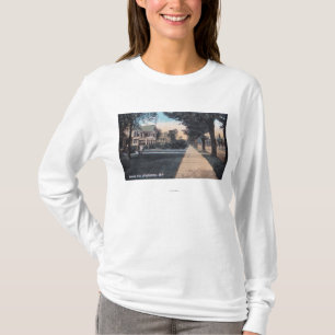 Residential Scene on Riverside Drive T-Shirt