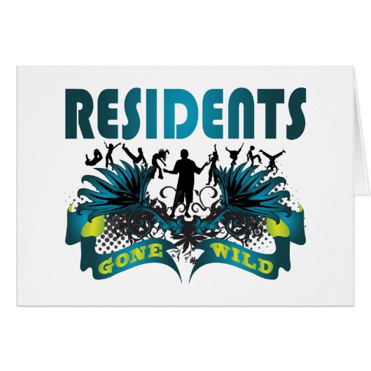 Residents Gone Wild Cards (Front Horizontal)