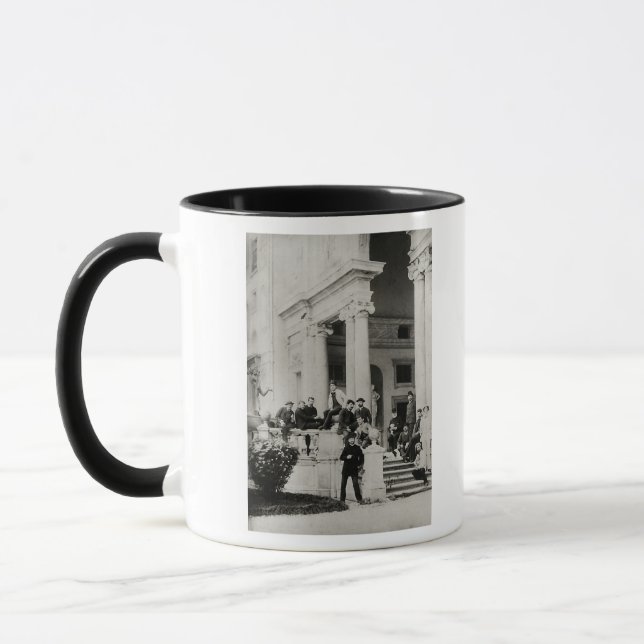 Residents of Villa Medici in Rome Mug (Left)