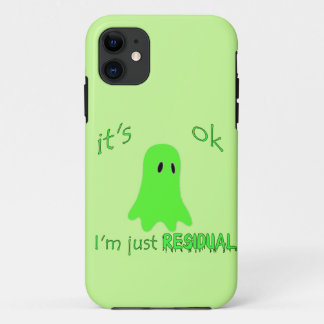 Residual Haunting - Green Ghost iPhone 11 Case