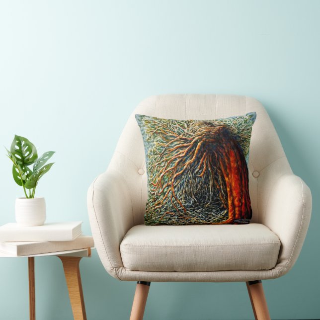 Resilience I Throw Pillow (Chair)