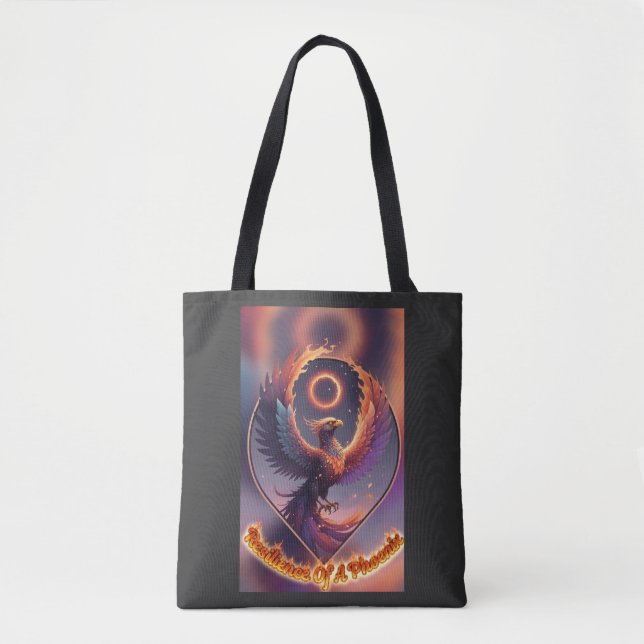 Resilience of a Phoenix Tote Bag (Front)