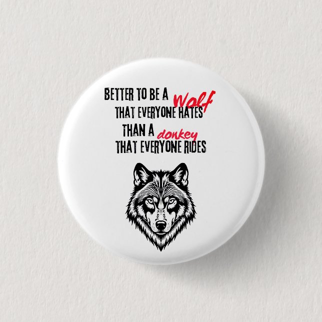 Resilience, self-worth, and independence button (Front)