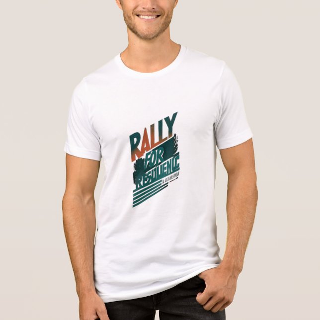 Resilience t-shirt Tri-Blend shirt (Front)