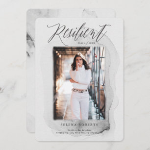 Resilient Class Graduation Invitation