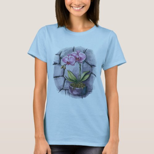 Resilient Orchid Tattoo T_Shirt