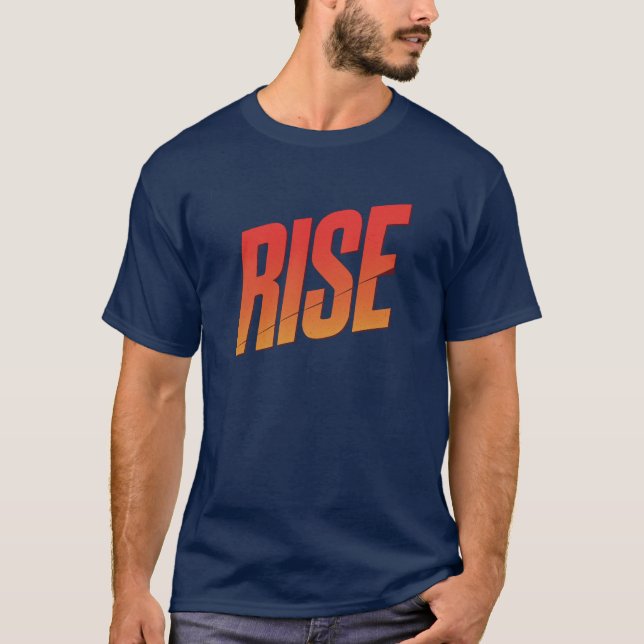 Resilient Steel-Inspired Men's Graphic T-Shirt (Front)