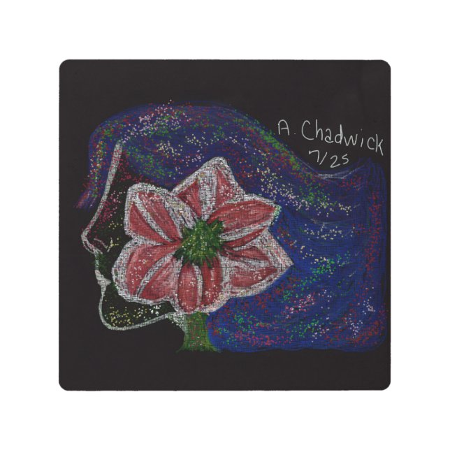 Resilient Woman Metal Wall Art (Front)