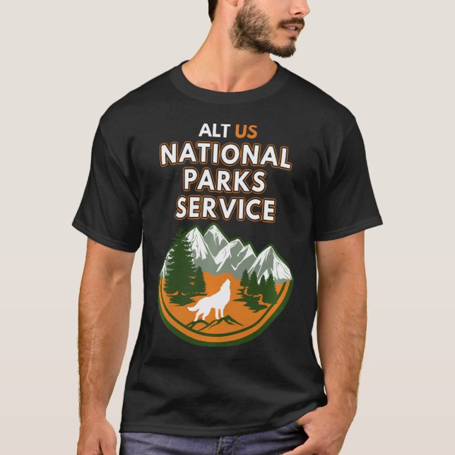 Resist - Alt Us National Parks Service T-Shirt (Front)