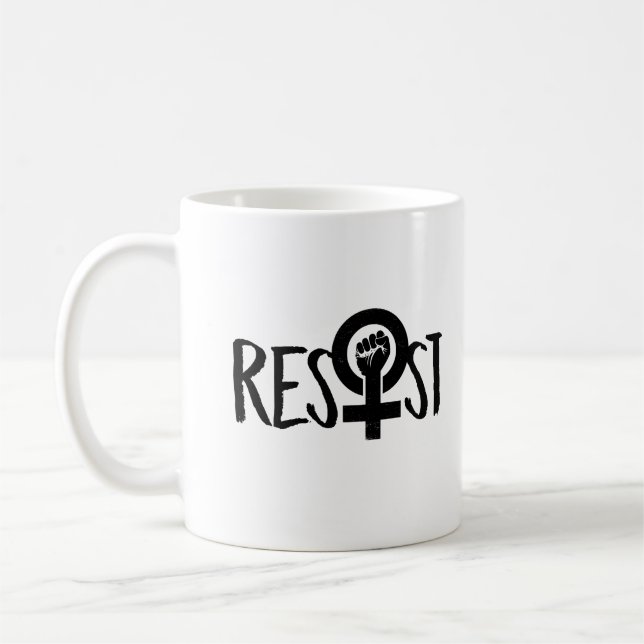 RESIST AND FIGHT --  COFFEE MUG (Left)