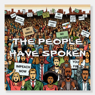 Resist and Impeach Trump Foam Board