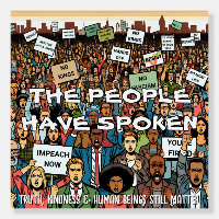 Resist and Impeach Trump Foam Board