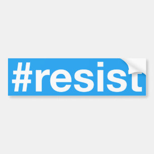 #resist bumper sticker