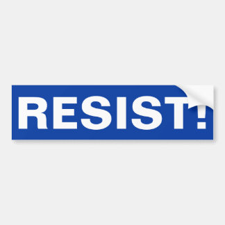 RESIST! BUMPER STICKER