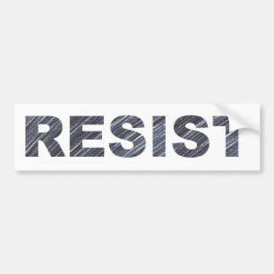 Resist Bumper Sticker Anti-Trump Movement