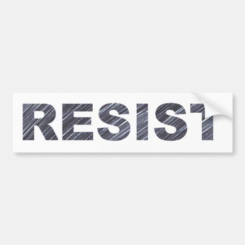 Resist Bumper Sticker  Anti_Trump Movement