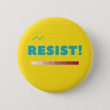 Resist Button by Sarakayresistance at Zazzle