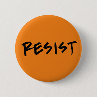 Resist Button Orange (or pick your own color)