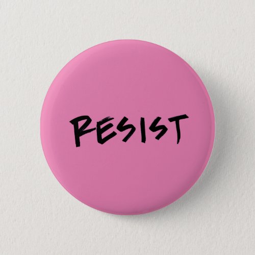 Resist button standard pink or choose color button