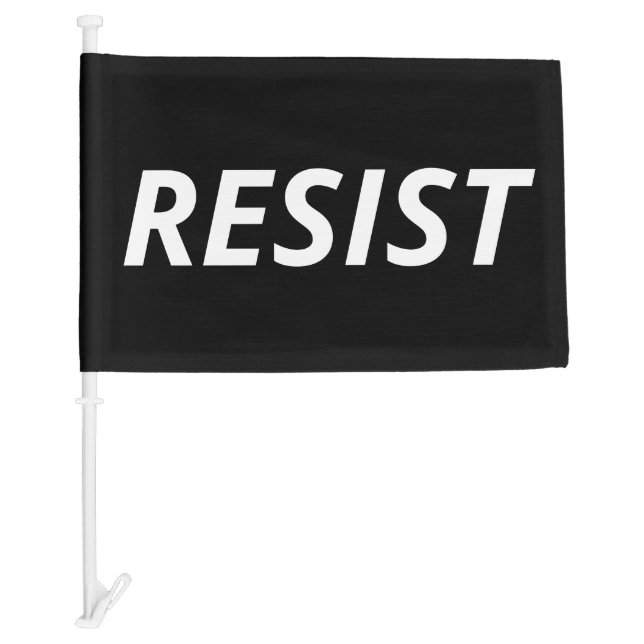 RESIST Car Flag (Front)