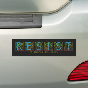 Resist Car Magnet