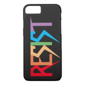 Resist Colorful Rainbow iPhone 8/7 Case (Back)