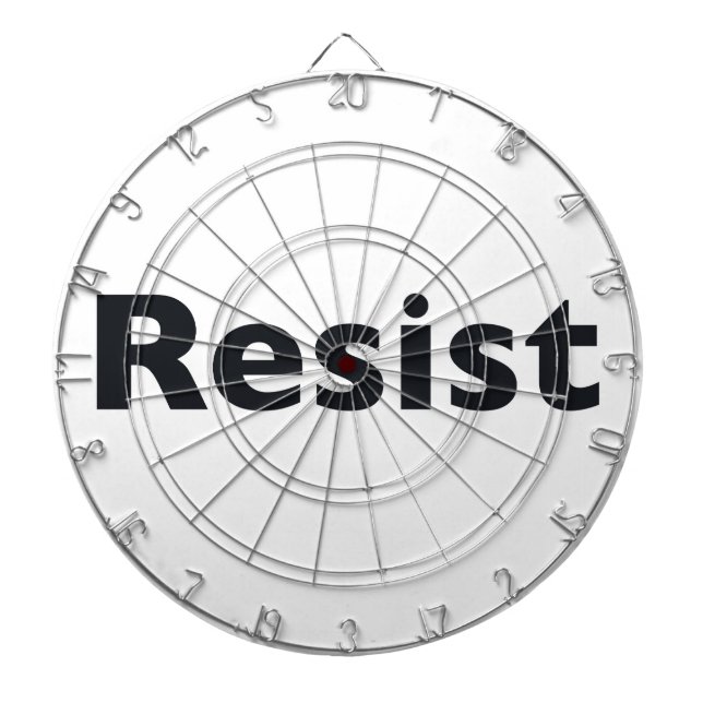 Resist Dart Board (Front)