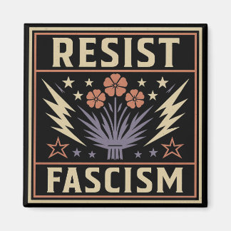 RESIST FASCISM MAGNET
