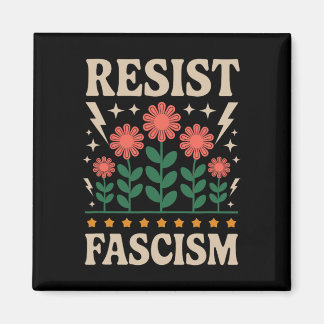 Resist Fascism Protest Trump Anti Trump  Magnet