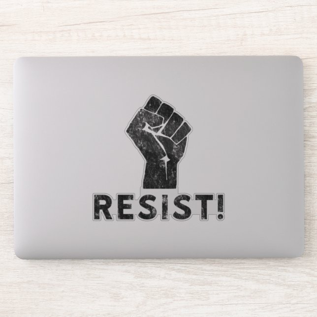 Resist! Fist Sticker (Computer)