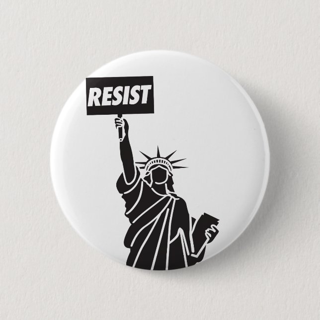Resist_for_Liberty Pinback Button (Front)