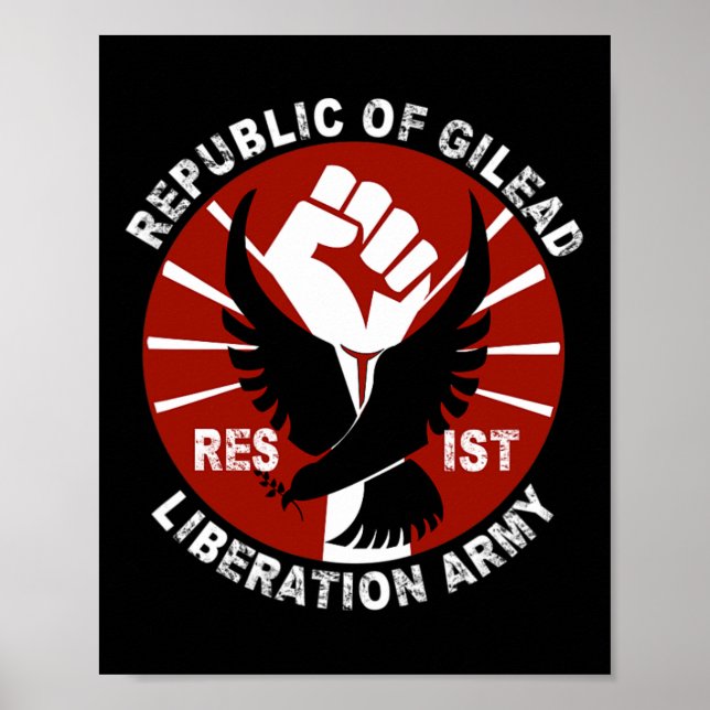 Resist- Gilead Liberation Army Civil Rights Activi Poster (Front)