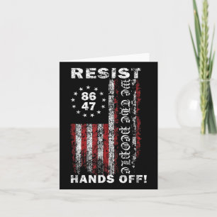 Resist Hands Off Social Security Medicare Medicaid Card