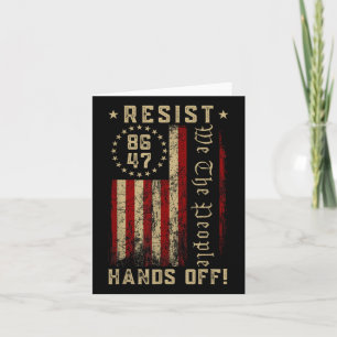 Resist Hands Off Social Security Medicare Medicaid Card