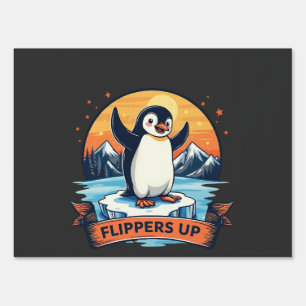 Resist I Stand With Penguins Anti Trump Sign