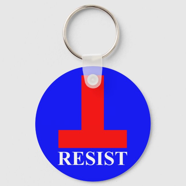 Resist Keychain (Front)