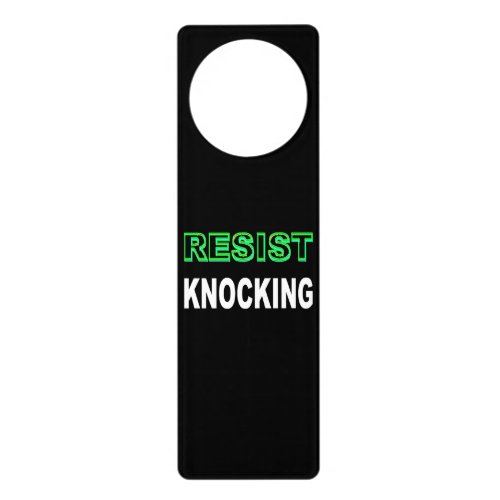 Resist Knocking Door Hanger