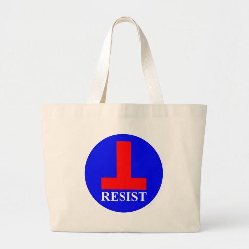 Resist Large Tote Bag