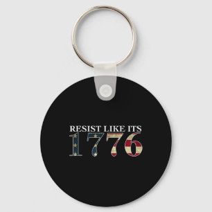 Resist Like Its 1776 - True Patriots - Vintage Gif Keychain