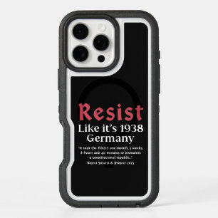 Resist Like It's 1938 Germany iPhone 16 Pro Max Case