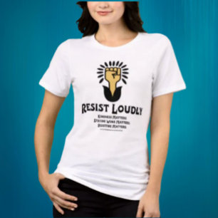 Resist Loudly Shirt Logo
