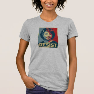 RESIST - Maxine Waters Propaganda Poster -- T-Shirt