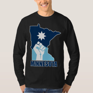 Resist Minnesota Raised Fist T-Shirt