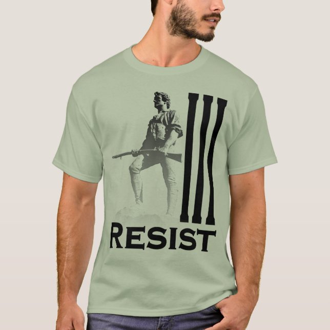 Resist Minuteman 1 Light T-Shirt (Front)