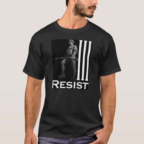 Resist Minuteman Dark 1 T_Shirt