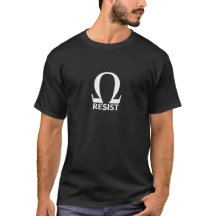 RESIST Omega T-Shirt - Electric Resistance!