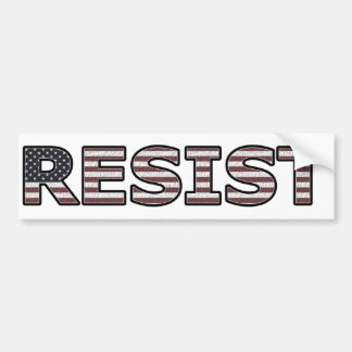 RESIST - Patriotic Bumper Sticker