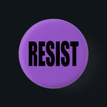 "RESIST" PINBACK BUTTON<br><div class="desc">"RESIST" BUTTON</div>
